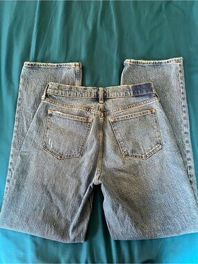 Abercrombie Curve Love Low Rise Baggy Jeans